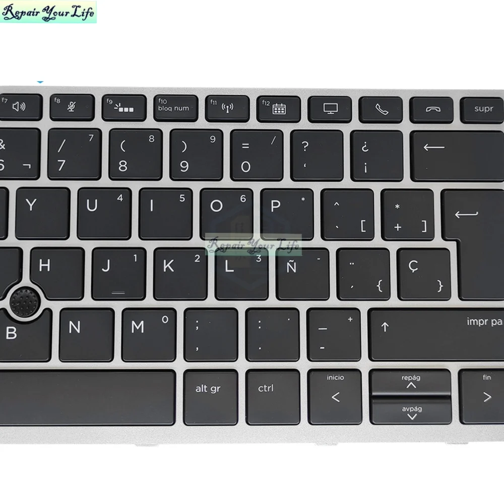 Teclado Retroiluminado para hp Elitebook Eua e Espanhol Eua e Espanhol 836 g5 g6 730 735 g5 g6 Teclado Notebook Eua L13697071 Novo - Imagem 2