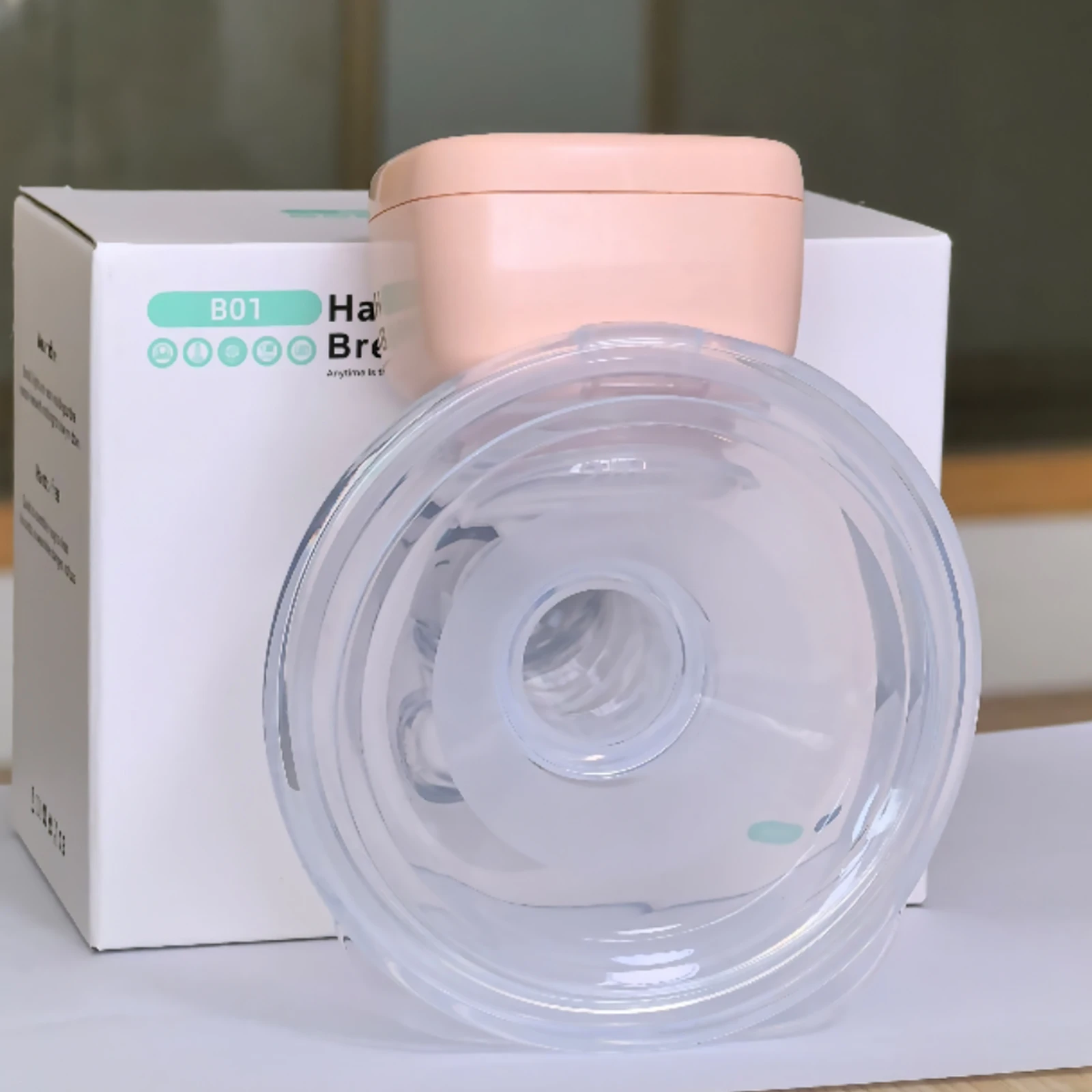 Wearable Hands-Free Electric Breast Pump with 3 Modes & 9 Suction Levels, Silent Comfort,