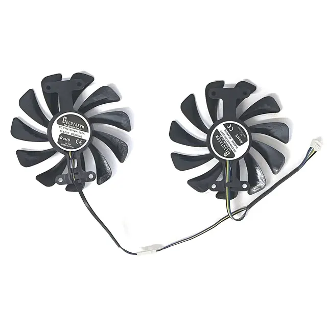 グラフィックカード冷却ファンZOTAC GTX 1070Ti 1080 4ピン グラフィックカード冷却ファンZOTAC GTX 1070Ti 1080 4ピン