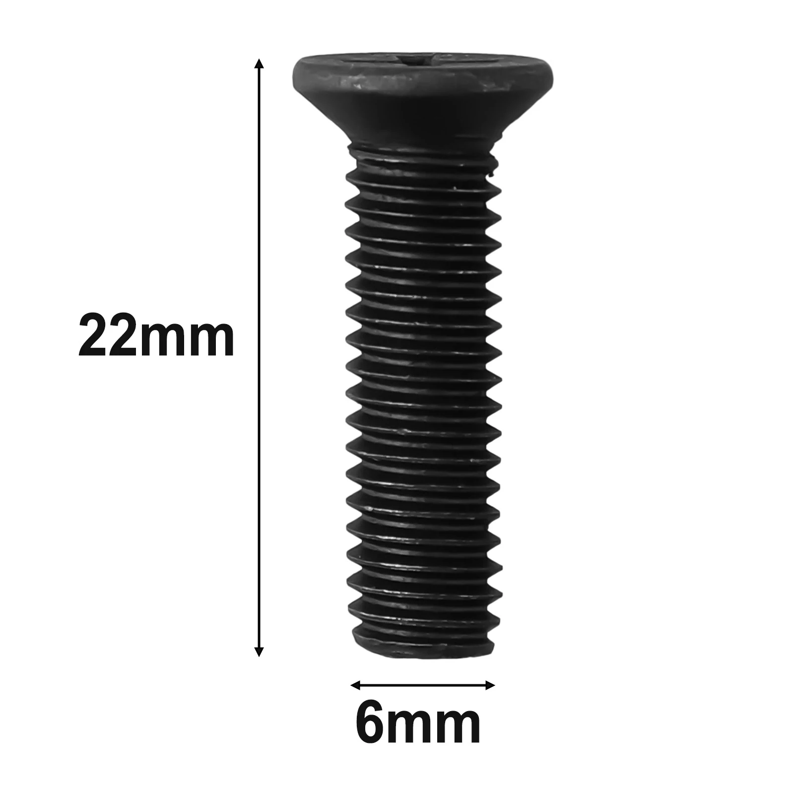 6/10Pcs Befestigungs Schraube M5/M6 22mm/25mm Linksgewinde Für UNF Bohrfutter schaft Adapter Power Werkzeug Ersatz Zubehör – Detail 28