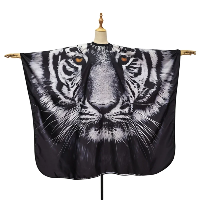 Barber Haircut Cloth Hairdresser Apron Hair Cut Cape Hairdress Gown Hairdressing Coat Barbershop Salon Accessory 6