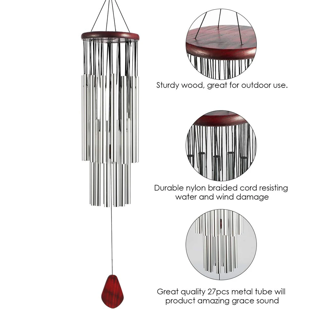 27-Tube Aluminum Wind Chimes 1