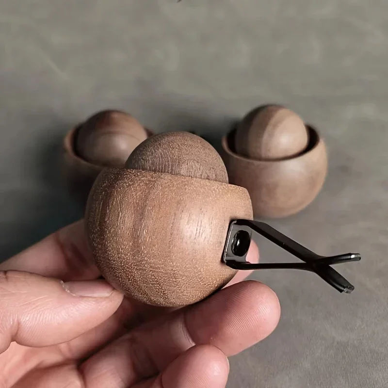Natural Wood Aromatherapy Diffuser for Home & Car - Mini Cute Fragrance Enhancer for Any Room
