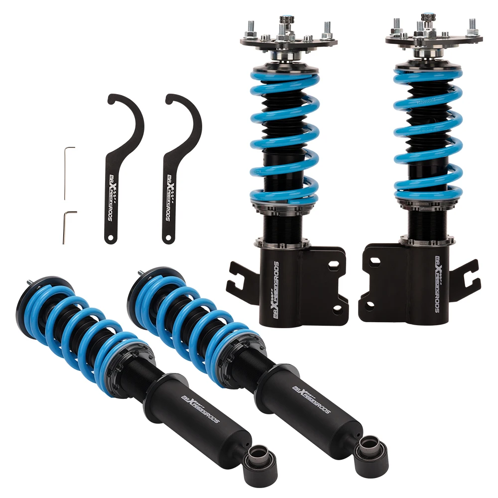 24 Livelli Di Smorzamento Ammortizzatori Coilover Regolabili Per Nissan S13 Silvia 180Sx 1989-98 Kit Di Sospensione Di Abbassamento Coilover