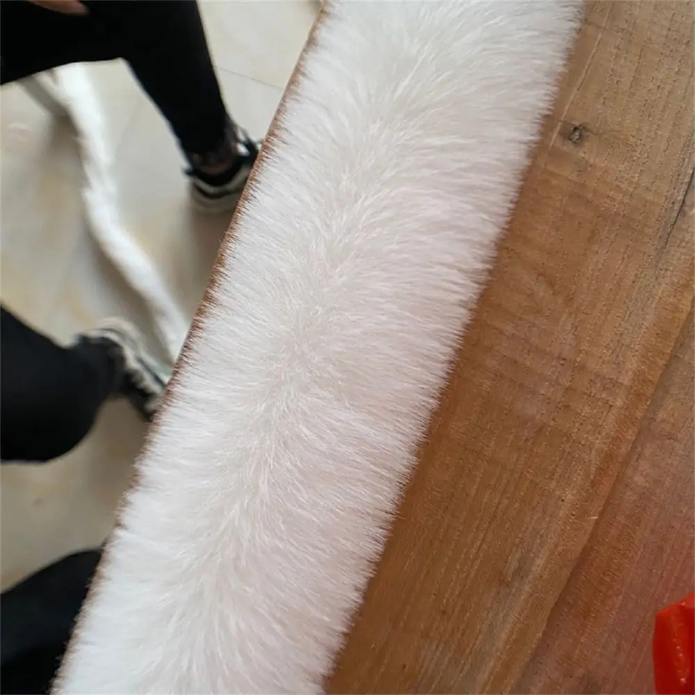 Description Picture 6 of item100cm Faux Rabbit Fur Tape Trimming Ribbon Furry Fluffy Sewing DIY Craft Scarf Collar Sewing Accessories 5cm