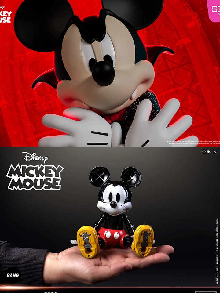 Bang In Stock BLITZWAY Original 18cm Cartoon Robot Vampire Mickey