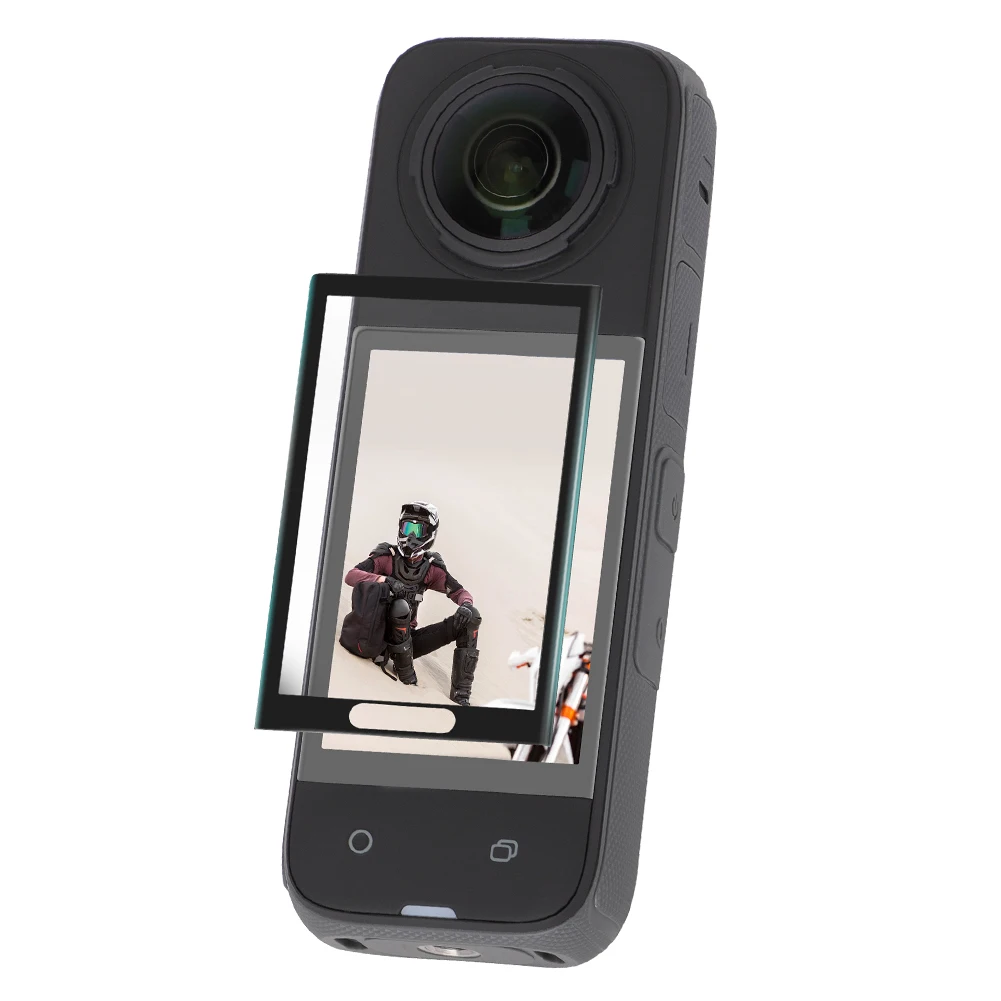 1/2 팩 화면 강화 필름, 지문 방지 화면 보호 필름, 강화 유리 보호 필름, Insta360 X4 액세서리