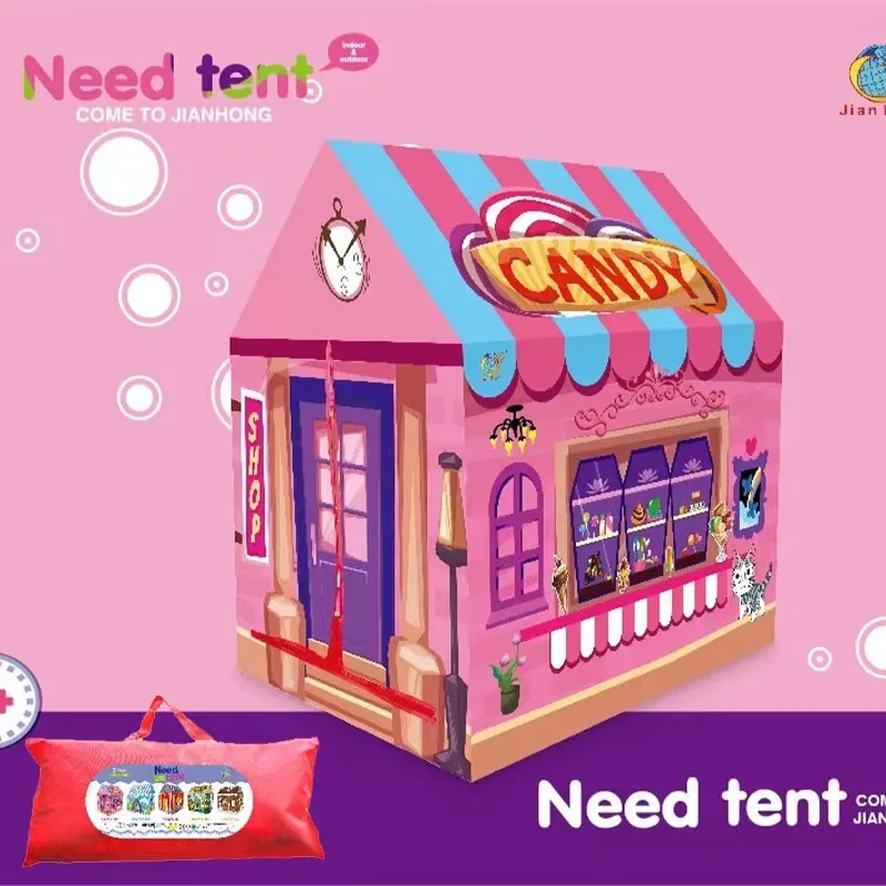 Toy Tent Children Toy Tent Kids Play House Game Tent Toys Dinosaur Pink Ice Cream Boy Girl Princess Castle