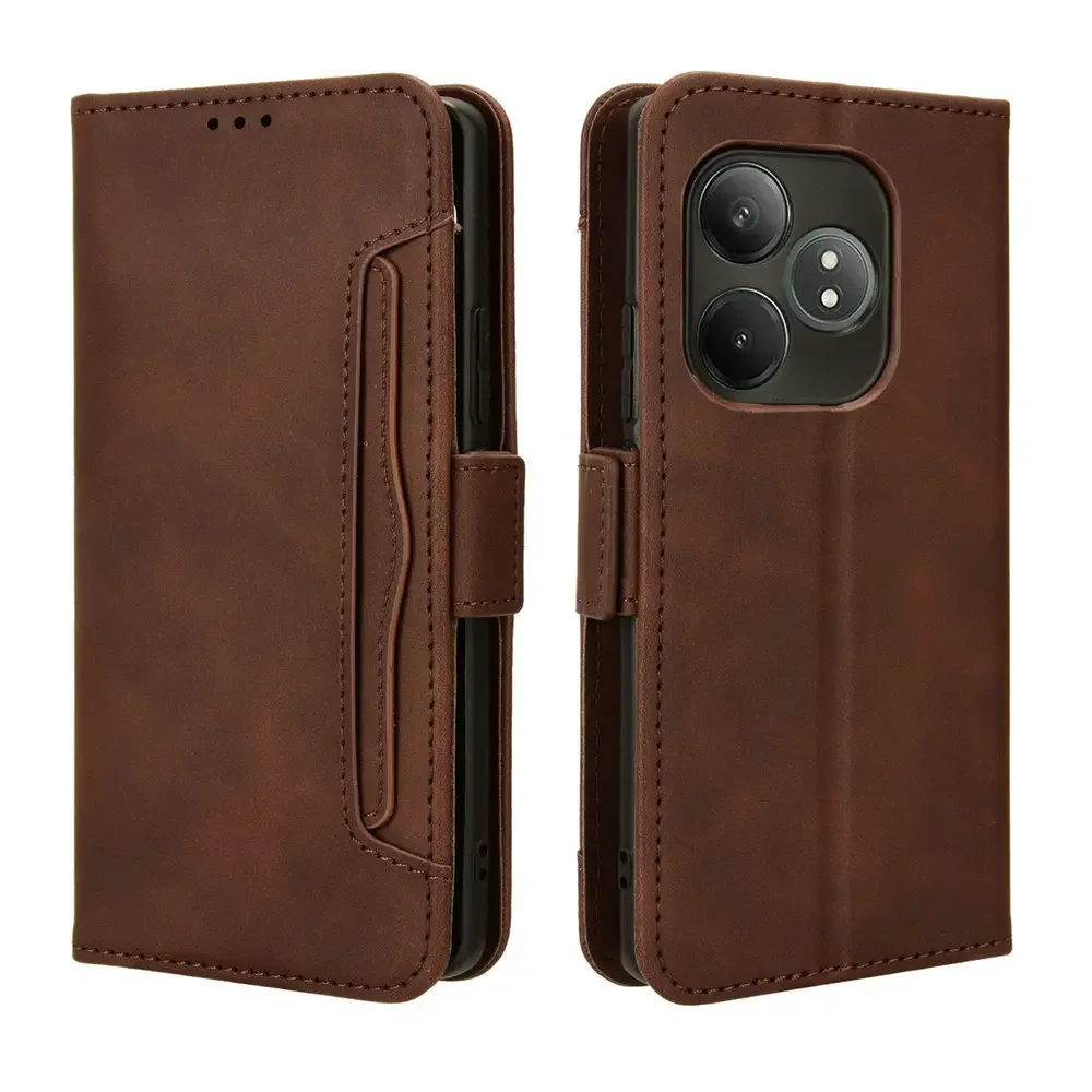 Leather Flip Wallet Case