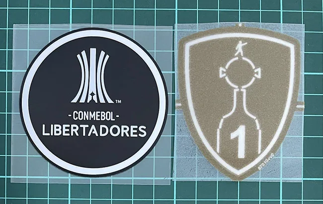 2022 NEW COPA LIBERTADORES PATCH SET CONMEBOL LIBERTADORES TROPHY 1 2 3 4 6 SOCCER PATCH