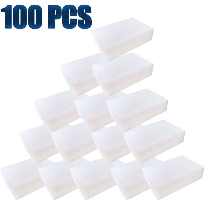 

100 шт., меламиновые губки, 100x60x20 мм