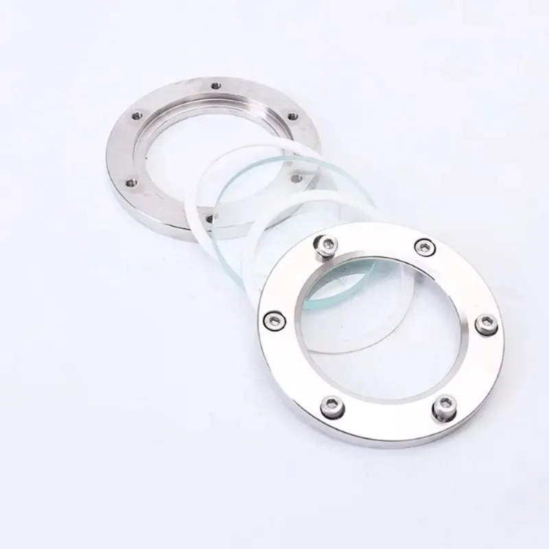 304 aco inoxidavel vista vidro flange janela 04