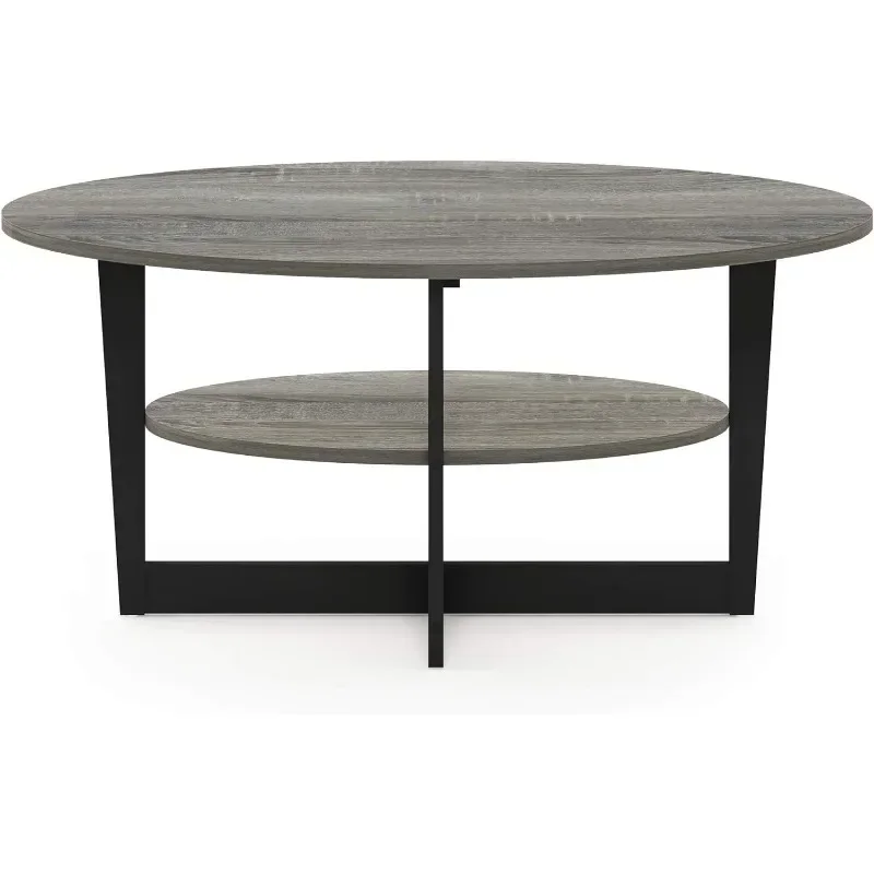 Coffee Table, 1-Pack, Oak Grey/Black