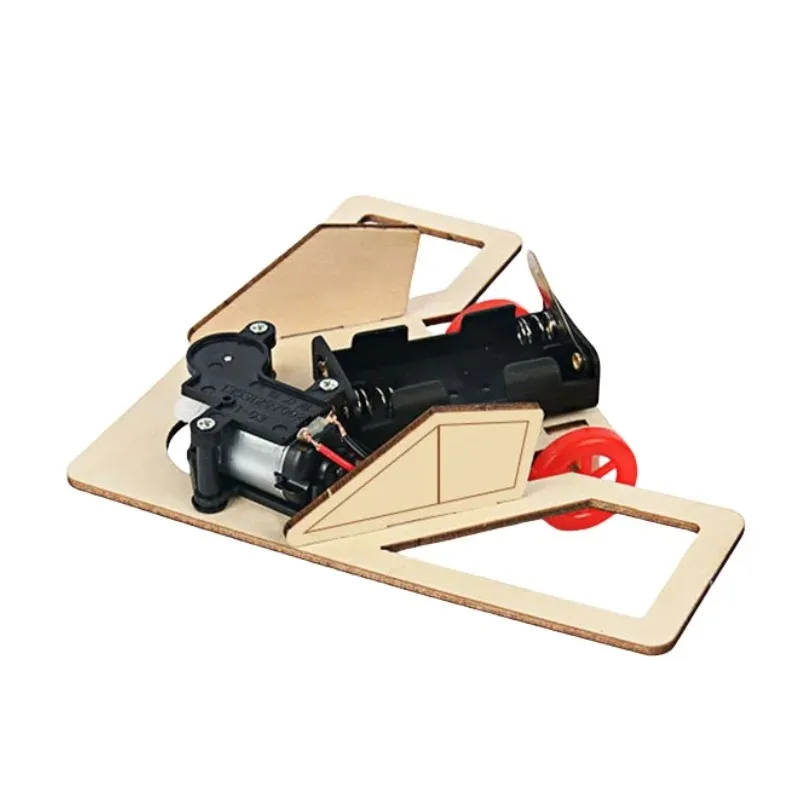 Kit di Montaggio Robot Auto con Evitamento Ostacoli Fai-da-Te, Modello Artigianale, Ornamento da Scrivania con Circuito Intelligente, Decorazione Tecnologica Fatta a Mano - immagine 6