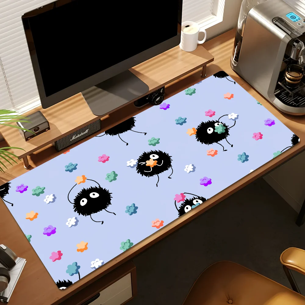 Anime S-Spirited A-away Mouse Pad Protector Office Gaming Accessories Laptop Gamer Cabinet Non Slip 5