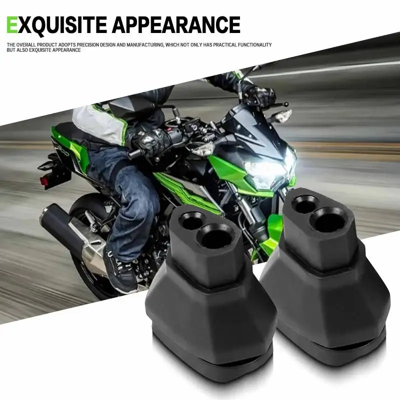 가와사키 닌자 250 300 400 650 1000 ZX6R Z125 Z250 Z300 Z400 Z650 Z900 Z1000SX 오토바이 방향 지시등 홀더 어댑터