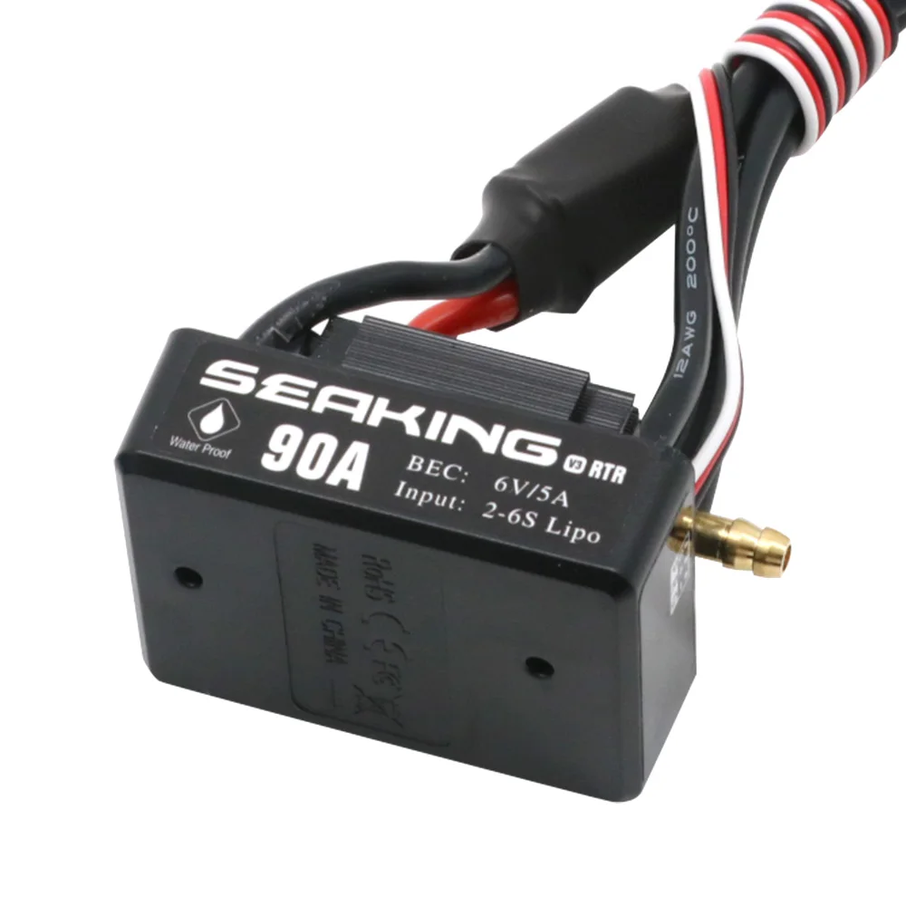 Hobbywing-レーシングボートescブラシレスモーター,船90a v3 rtr rc