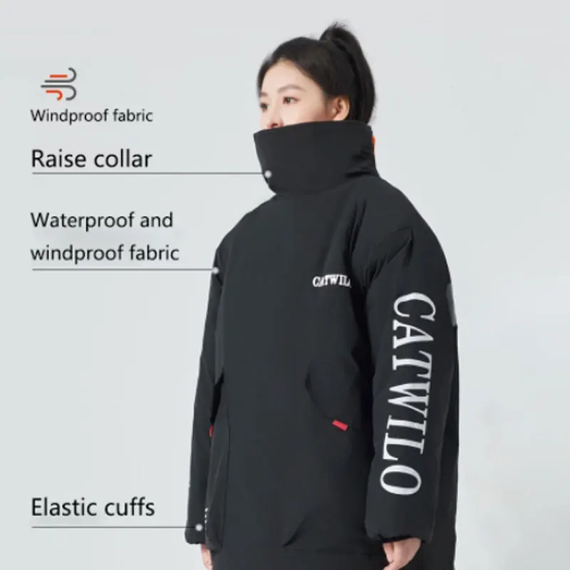 Winter Motorcycle Windshield Quilt Plus Velvet Thickening Increase Waterproof Cold Protection Clothing Riding Windshield Cover