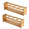 Bamboo Storage Rack Seasoning Rack Red Wine Cup Placement Table Multifunctional Storage Compartment Wooden Shelf Kitchen Tool 5