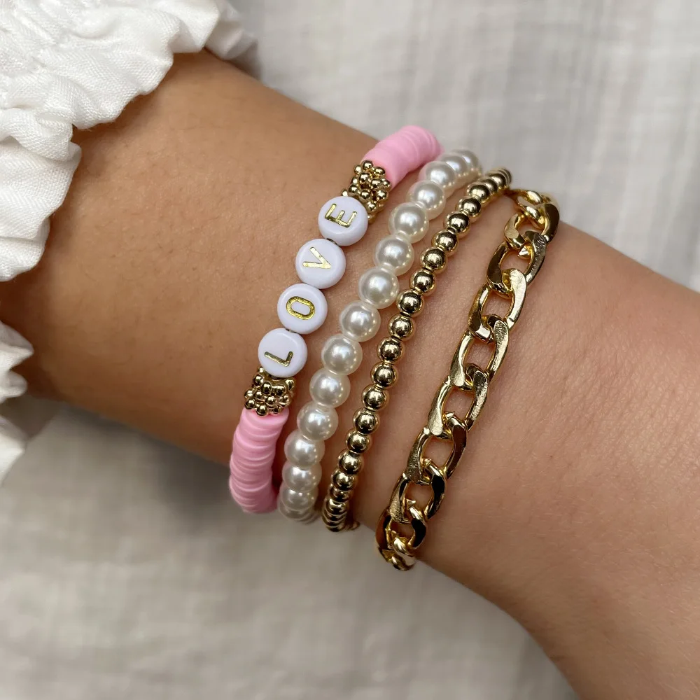 Arm Candy Stack Bracelets (Gold) | Sweetrocks Jewelry