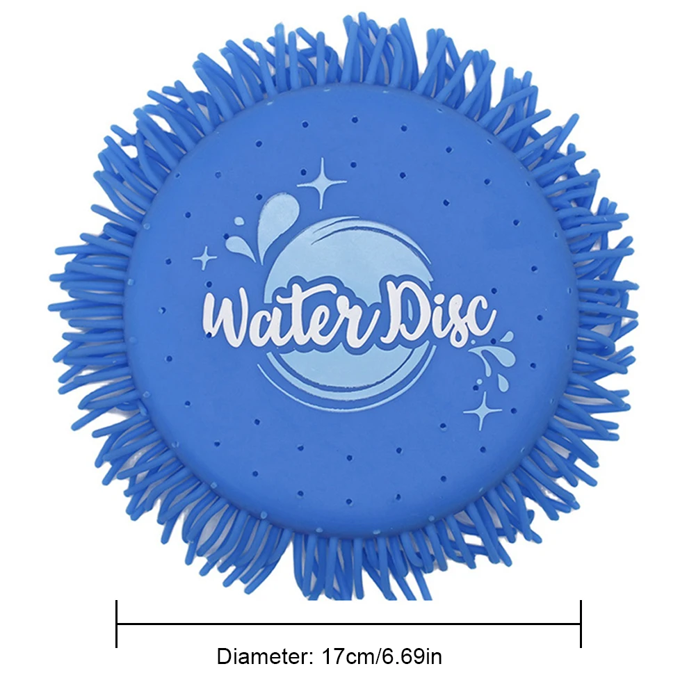 Soft Splash Water Flying Disc Toys Water Toys Splashing Flying Disc for Kids and Adults for Park Beach and Backyard Games