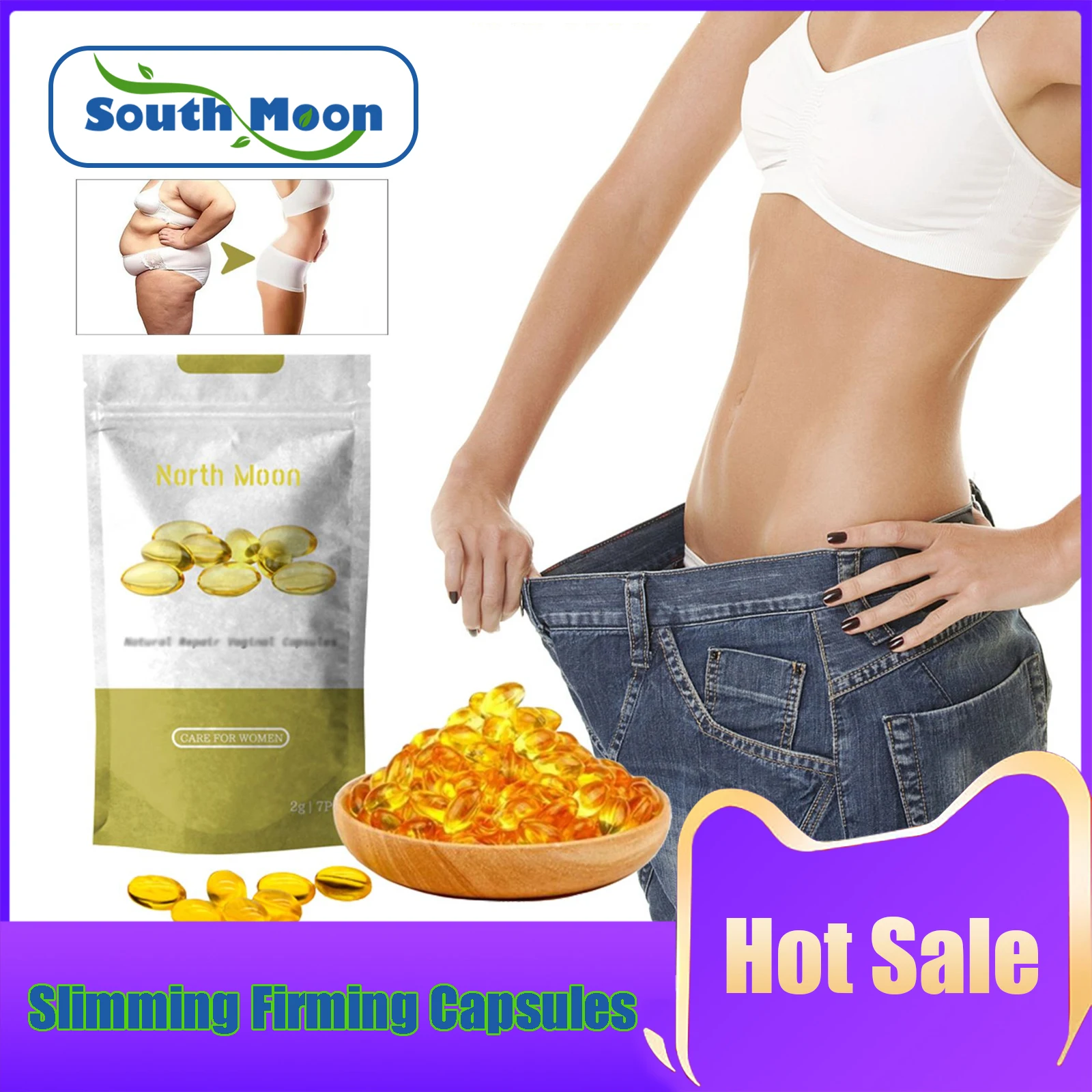 Weight Loss Products Detox Slimming Capsules Body Shaping Fat Burning