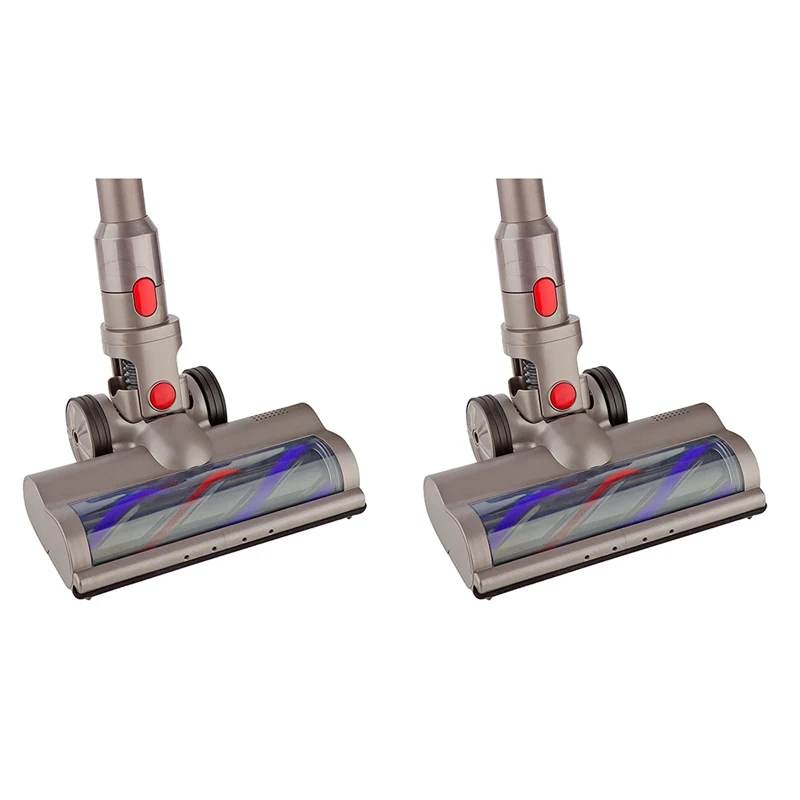 

2X Quick Release Motorized Turbine Floor Brush Head For Dyson V15 V11 V10 V8 V7 Vacuum Cleaner Parts