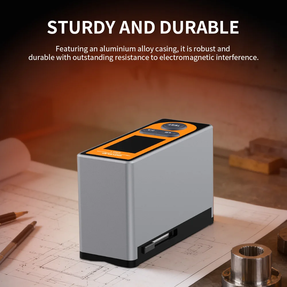 GOYOJO Surface Roughness Tester, High-Precision Digital Profilometer with Blueto