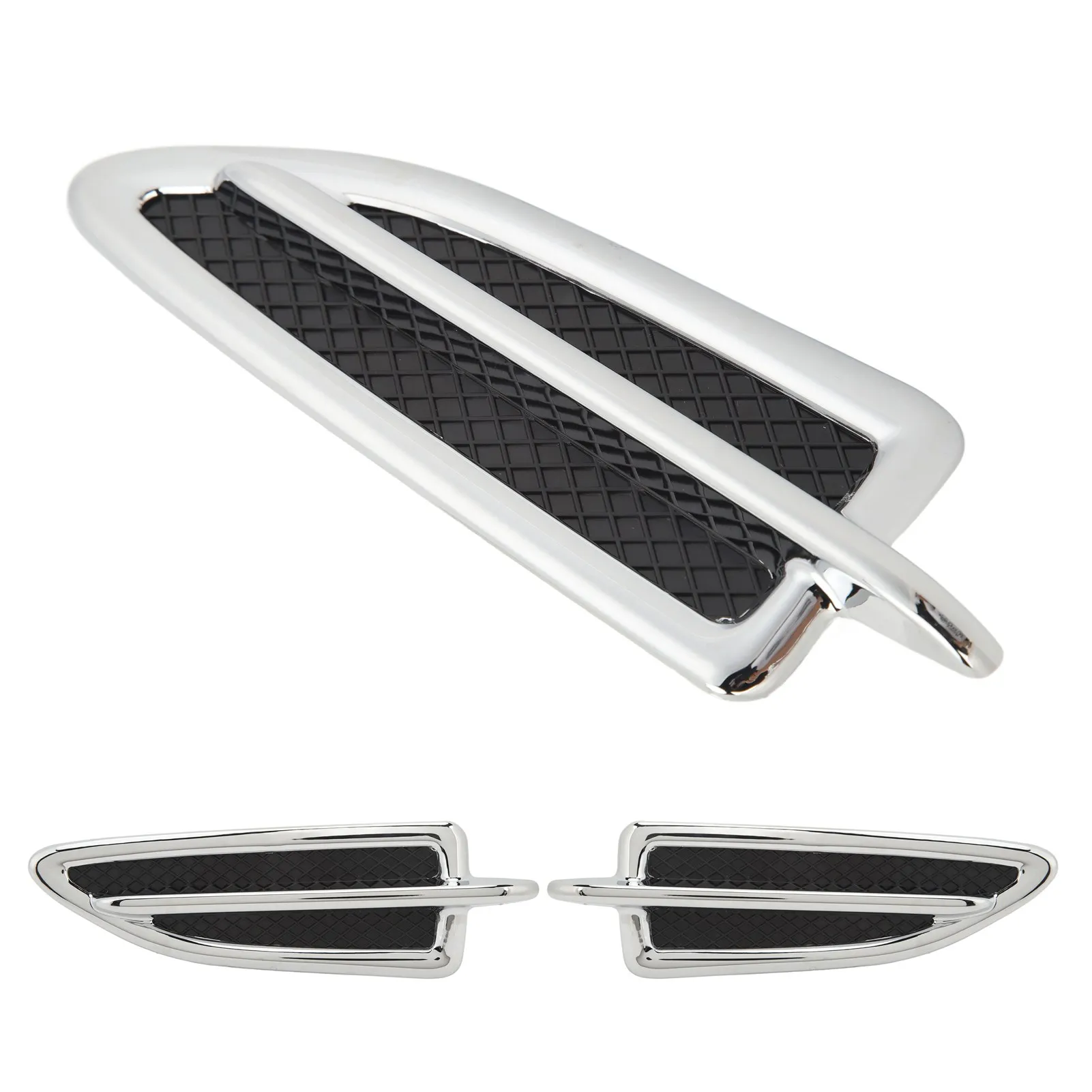 Front Mudguard Vent Molding Easy Installation High Strength Front Mud Flap Insert Vent Molding Stylish Escape 2013 To