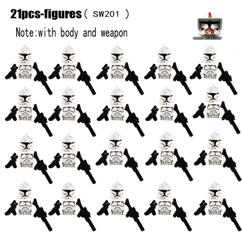 Blocos de Construção Tijolo para Crianças Star Space Aérea Clone Sw201 Storm Soldado Rebelde Troopers Figuras Brinquedos Presentes Sw523 5 Computers & Electronics