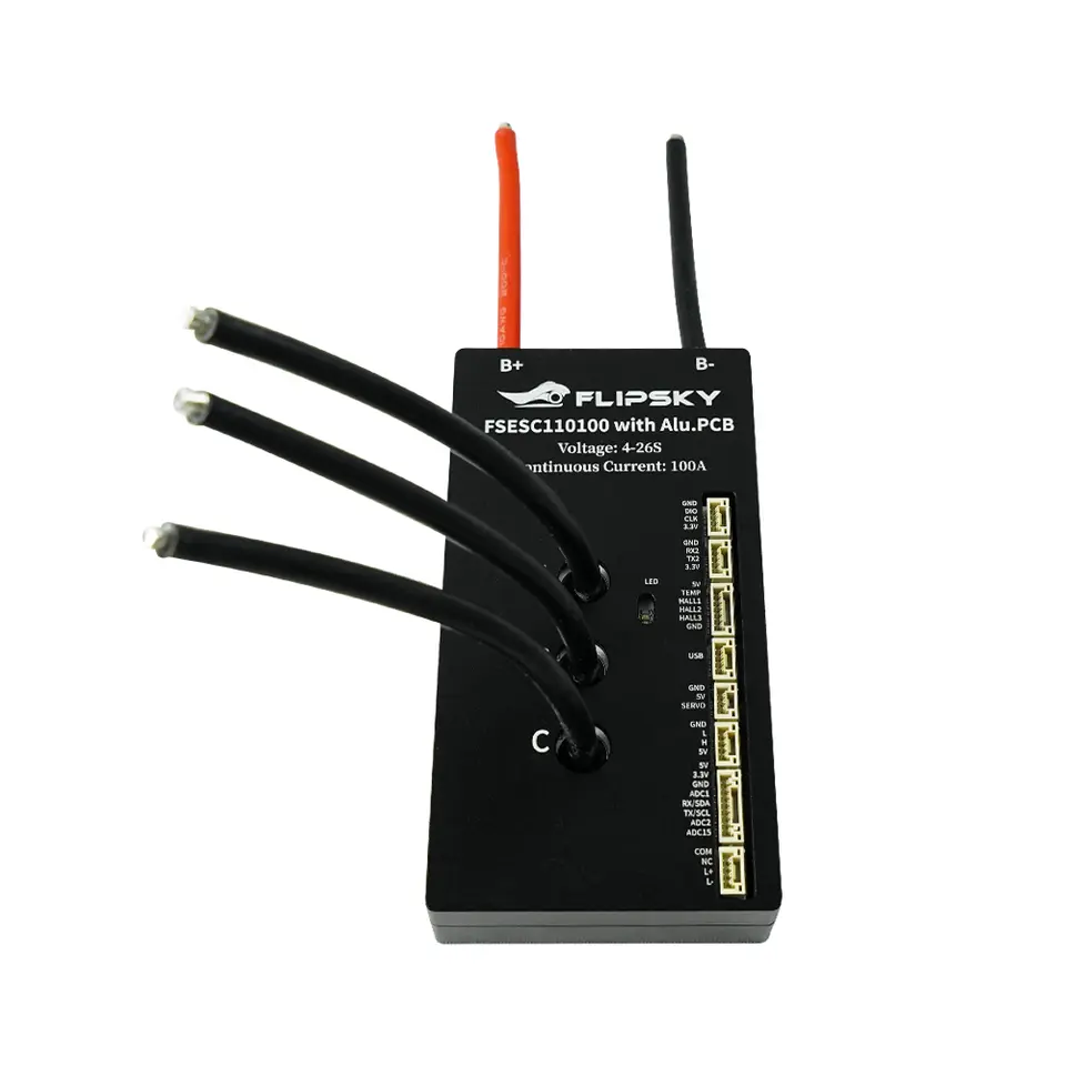 Flipsky FSESC 110100 High Voltage 110V With Aluminum PCB Based on VESC For Fighting Robot Surfboard AGV Robot image 3