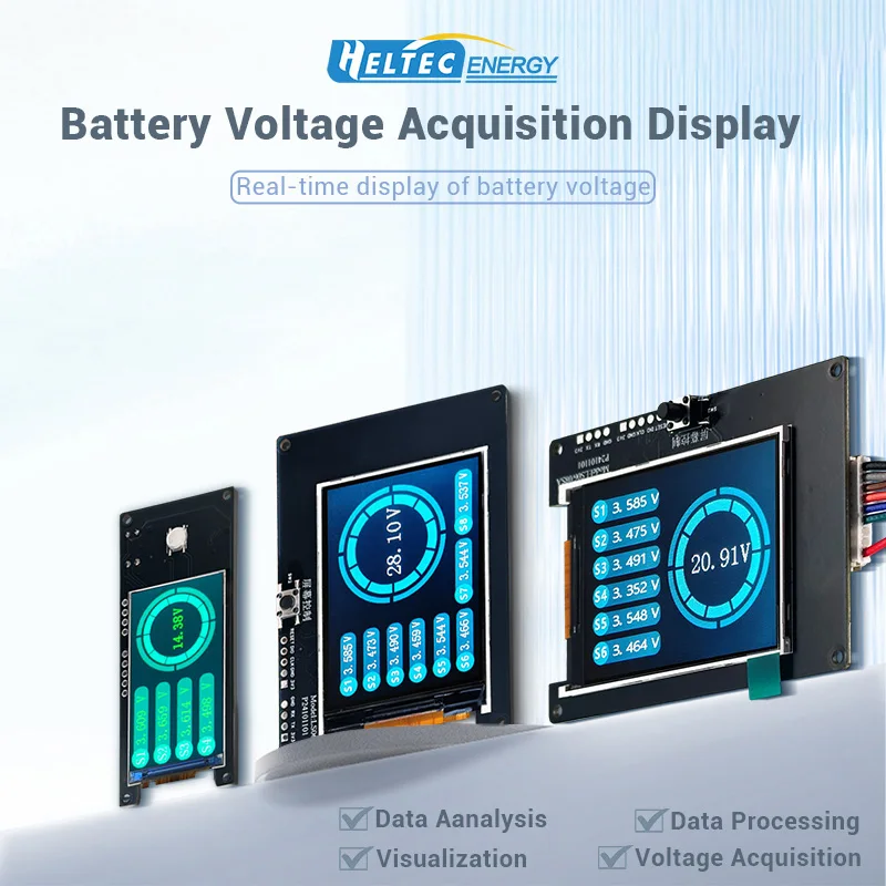 4S 6S 8S Battery volatge tester 12V 24V Lithium/Lifepo4 battery voltage checker
