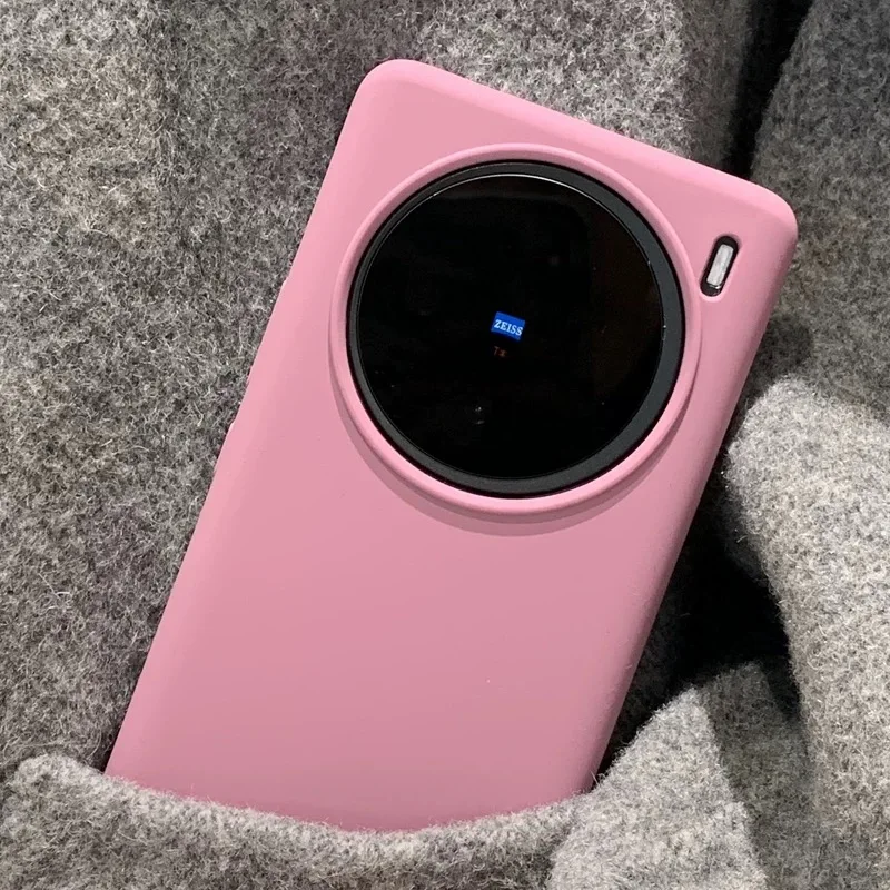 Bright Fluorescent Liquid Silicone Phone Case - Skin-Friendly TPU Cover