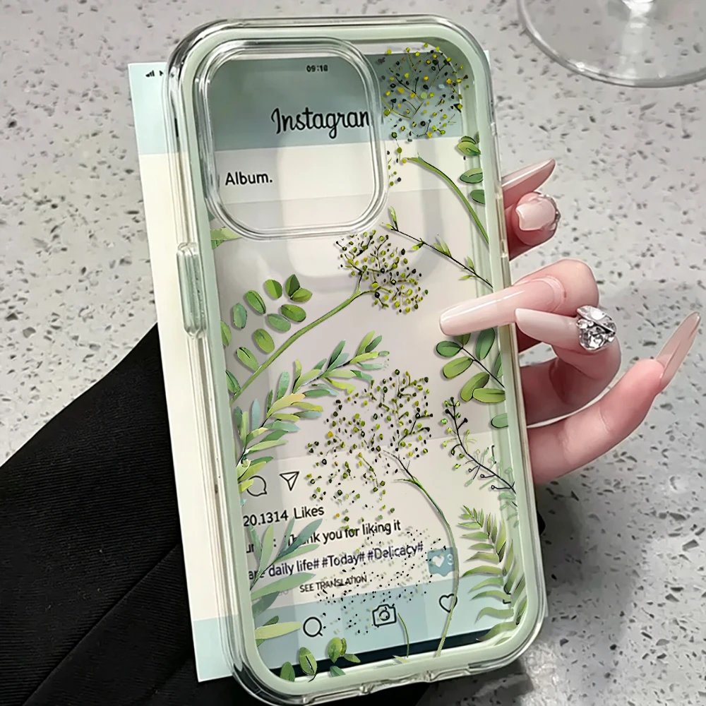 Elegant Fern Fronds Phone Case - Nature-Inspired Design