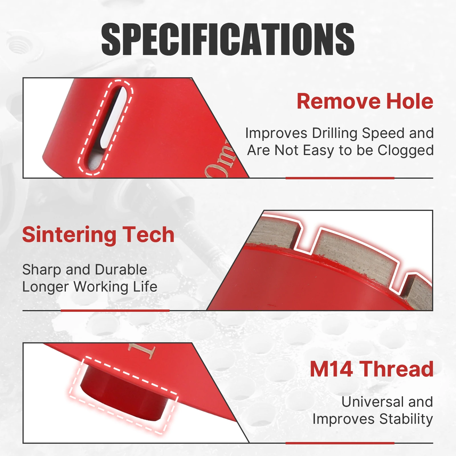 Broca De Biselado, Amoladora Angular, Fresadora De Agujeros, | Cuotas