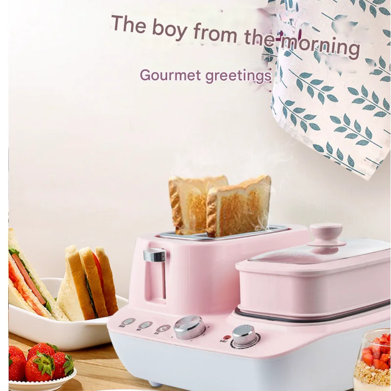 Eggs Roll Omelet Portable Toaster Multifunctional Electric Sandwich 3 in1 Breakfast Maker