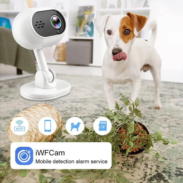 1080P Security Monitoring Camera Motion Detection WiFi Wireless Camera 2-Way Audio Night Vision for Baby Elderly Pet Monitor 4