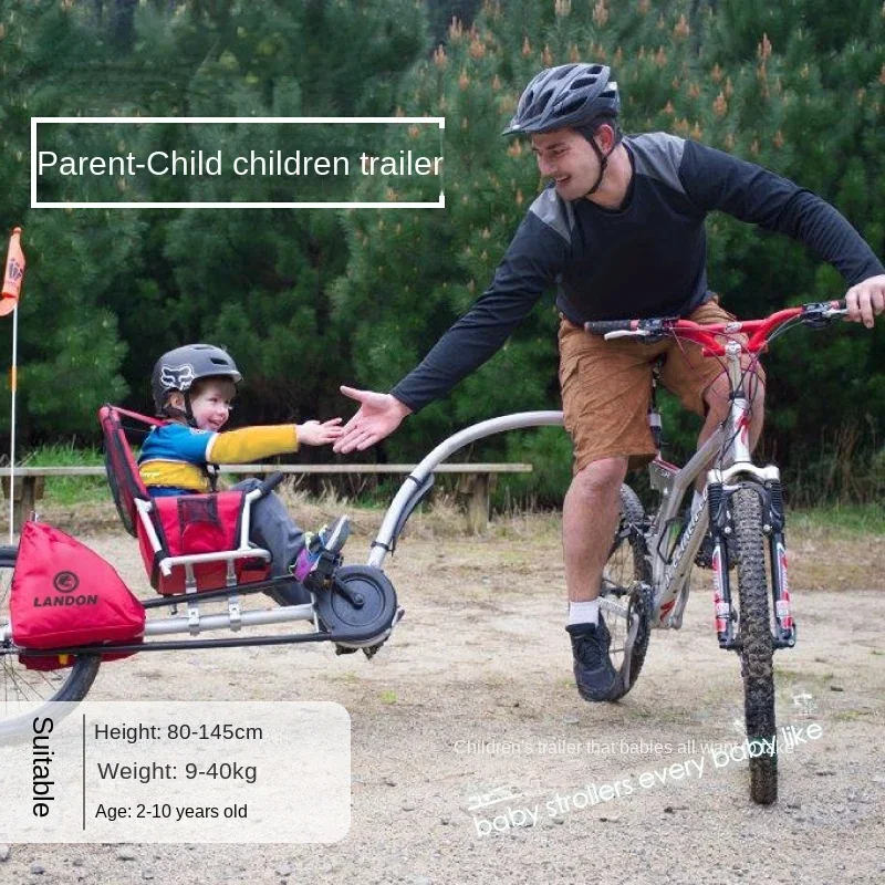 Stroller Mountain Bike With Baby Trailer Mother And Child Car