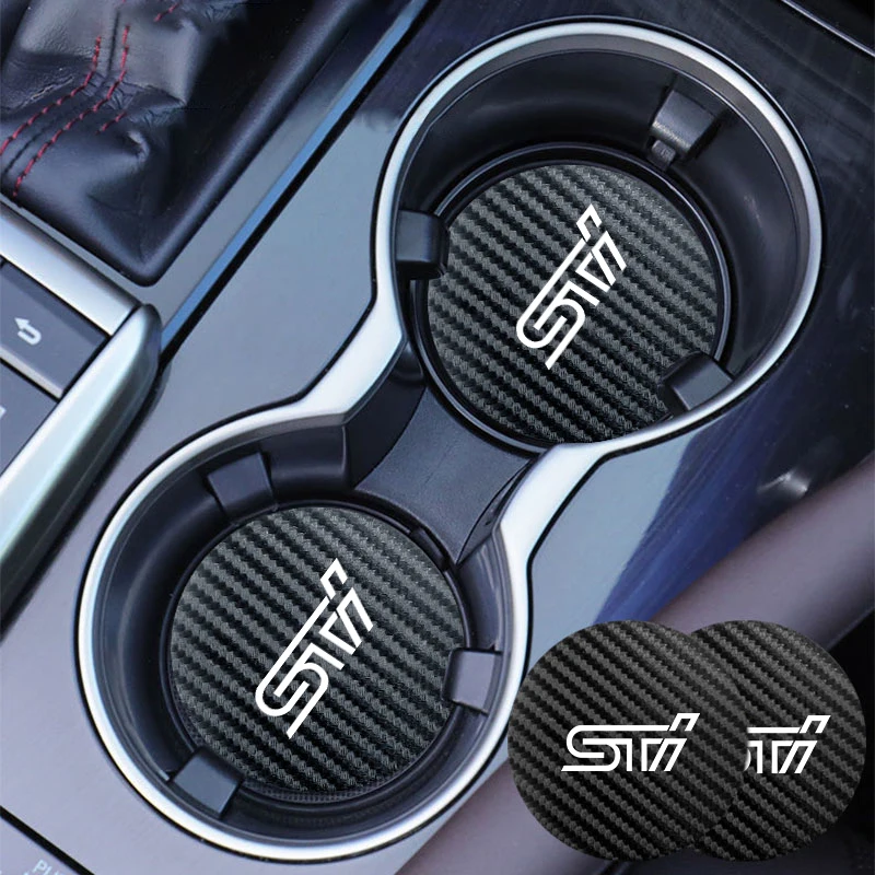 Для кожаной искусственной кожи автомобиль подставка, нескользящая подкладка для Forester XV Outback Legacy WRX Tribeca Levorg BRZ Crosstrek Accessori