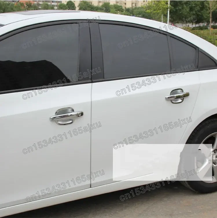 푸조 3008 고품질 ABS 크롬 도어 보울 핸들 긁힘 방지 보호용, 자동차 액세서리