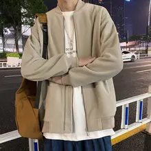 

HENGLUHengluguo Trendy Jacket European and American Style Baseball Uniform Trendy Easy Matching Coat054