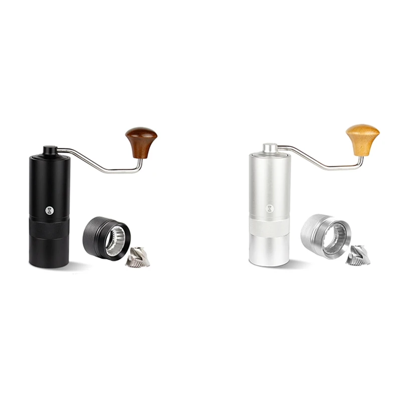 

Portable Manual Coffee Grinder Espresso Coffee Bean Grinder Stainless Steel Burr Grinders Handmade Coffee Tools