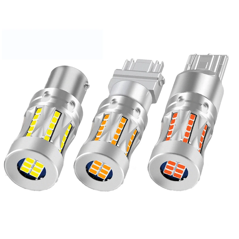 

2x 3020 LED 46smd Canbus 1156 BA15S P21W BAU15S PY21W LED White 1157 P21/5W Bulb 7440 W21W 3157 W21/5W Turn Signal Car Light 12V