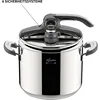 Lagostina Novia Vitamin Lagoeasy'UP Pressure Cooker 9 L Stainless Steel 18/10 Ø 24 cm, Induction and Gas Pot 5