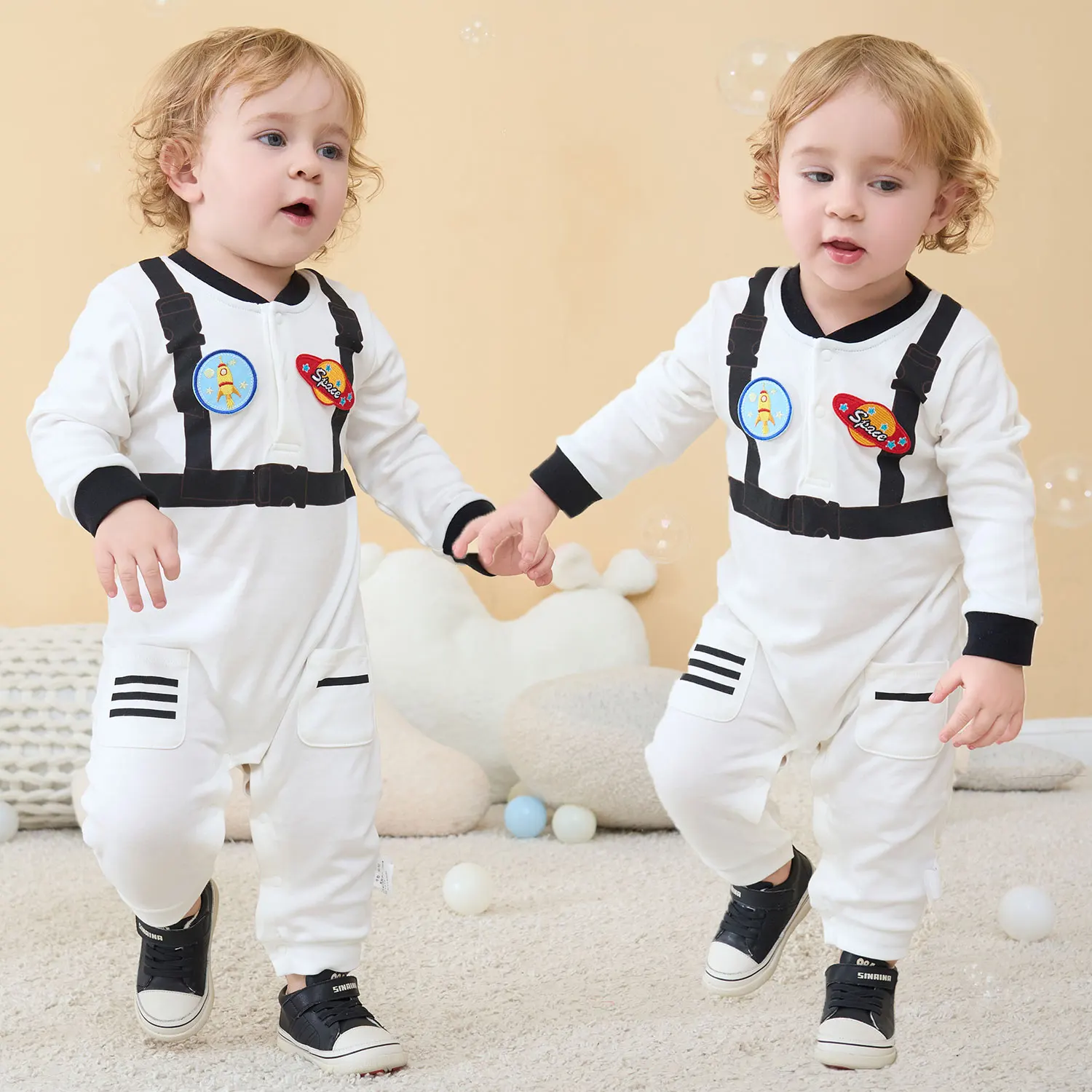 Costume for Babies My Other Me Astronaut (4 Pieces) main image 0