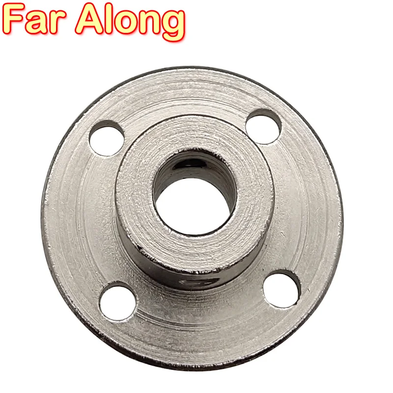 Shaft Coupler Shaft Connector Rigid Shaft Coupler Rigid Flange Coupling Rigid Flange Coupling With Inner Diameter 3MM/4MM/5MM/6MM/7MM/8MM/10MM/11MM/12MM/14MM Motor Guide Shaft
