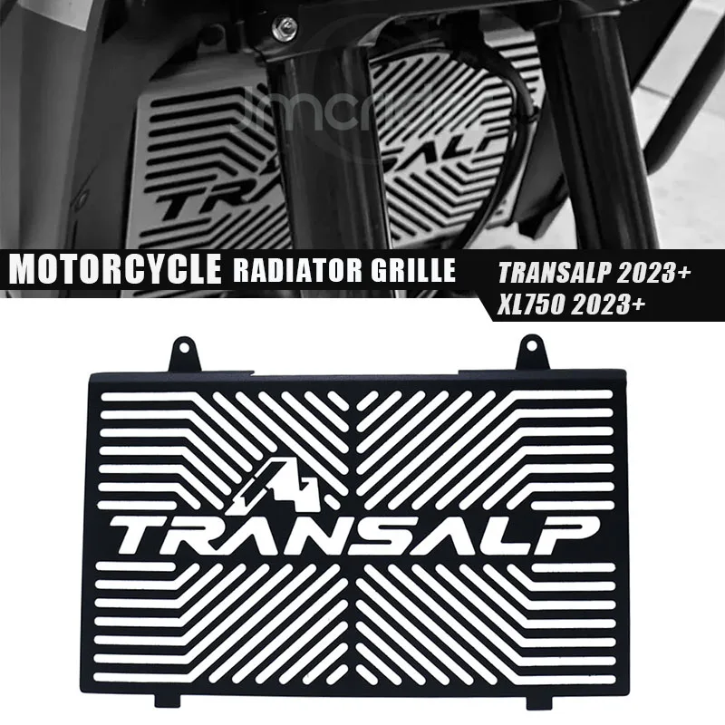 Für honda transalp xl 750 xl750 2023 2024 motorrad zubehör kühlers chutz schutz gitter grill kühler schutz abdeckung – Detail 1