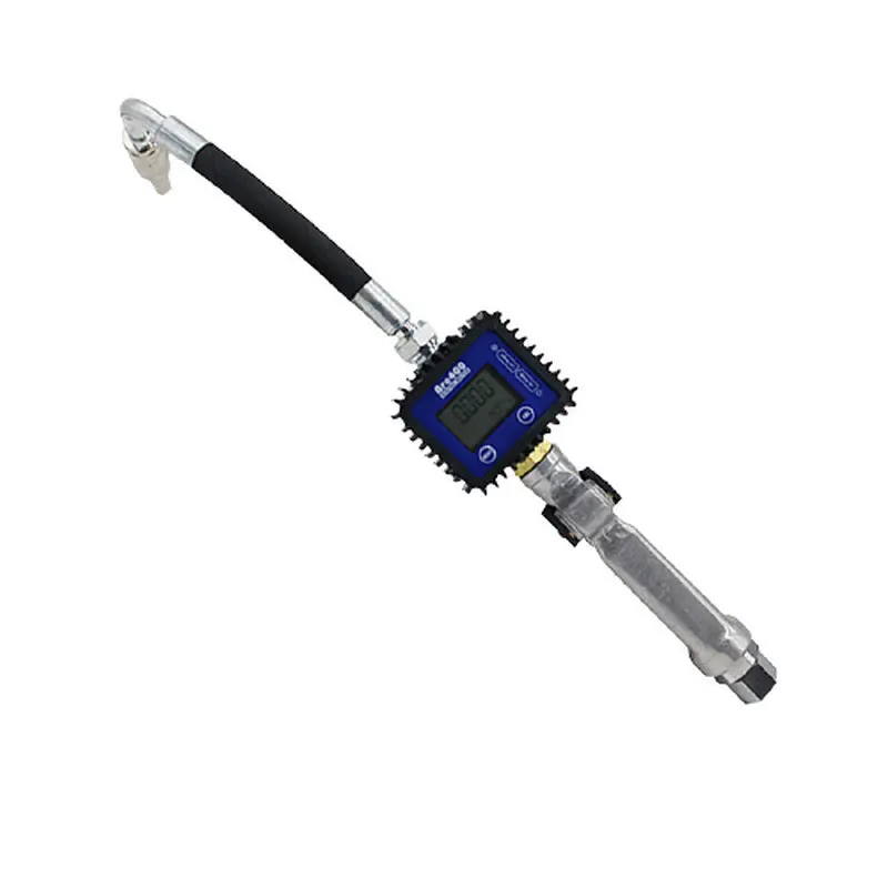 Pneumatic Oil Metering Refueling Gun with Blue Flow Meter Model