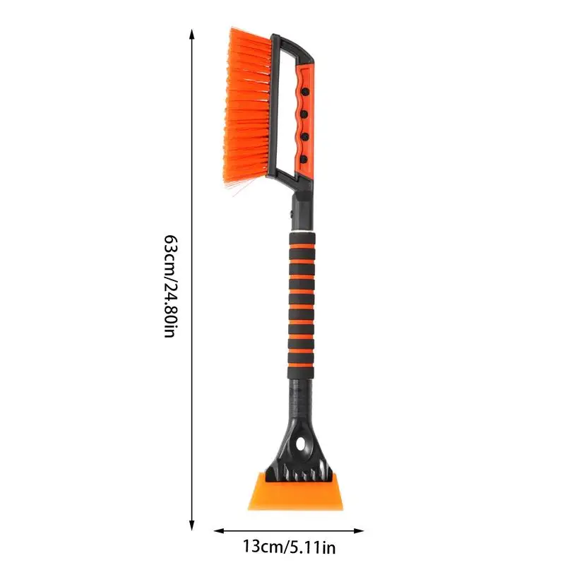 Car Snow Brush Extendable Anti-Rain Spray Cleaning Removal Scraper Winter Auto Brushes Windshield Deicer Remover Wash Defroster