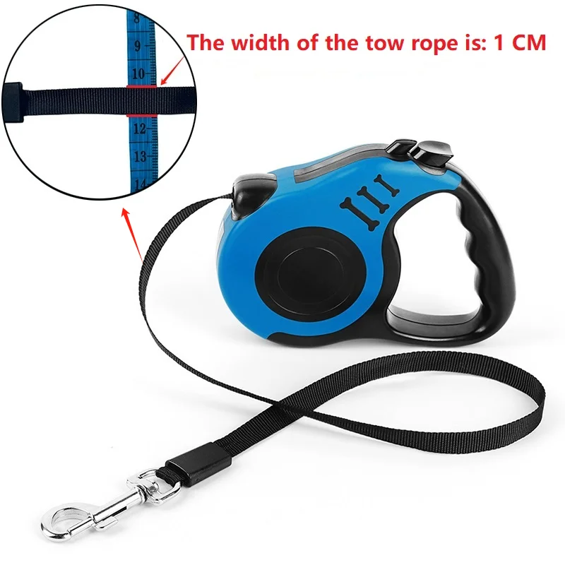 New Leash For Big Dog Retractable Leash 5 Meters Hands Free Small Dog Leash Double Strap For Dogs GXQ12_voghion.com